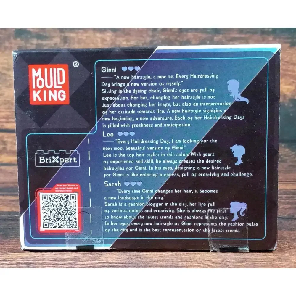 Mould King Creative Idea Hair Salon Day‎ Building Toy Set